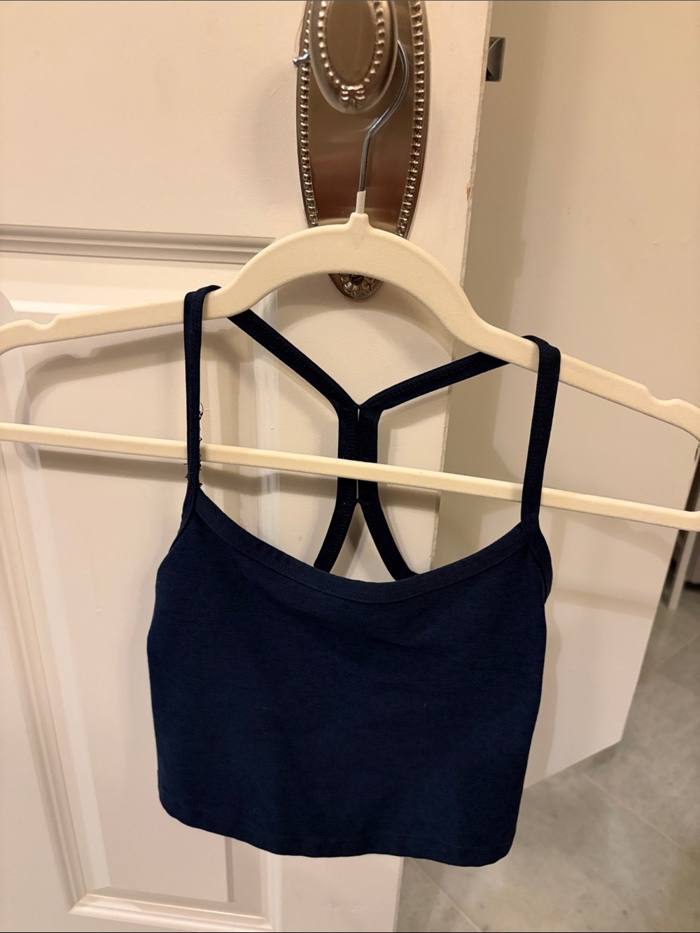 Beyond Yoga sport bra in navy. Size XS.